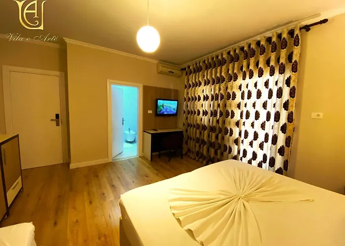 维拉艾普艺城中心酒店 酒店 地拉那